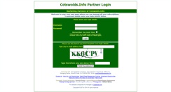 Desktop Screenshot of partner.cotswolds.info